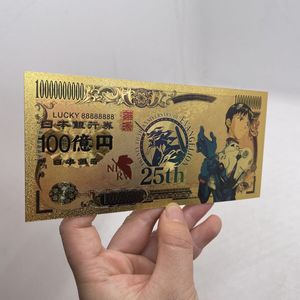 5 款设计日本卡通福音传道阿什卡·伊娃动漫金币 25 周年纪念礼物和收藏卡 - Product Image 1