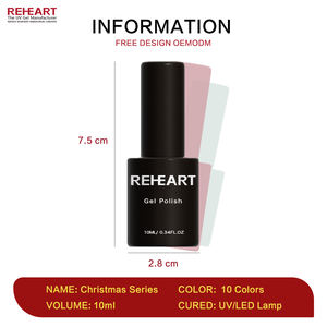 Esmalte de <span class=keywords><strong>Uñas</strong></span> con Purpurina Serie Navidad, Diseños Lindos, Color Elegante, Gel Magnético Permanente, Colección Retro, Color Oscuro Natural - Product Image 4