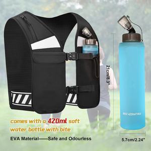 हॉट सेल चलाने वाले फोन धारक बनियान 5 जेब हल्के रनिंग वेस्ट के साथ - Product Image 5