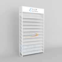Présentoir de gazon artificiel multicouche personnalisé présentoir d'échantillon de pierre de carrelage présentoirs en métal de gazon extérieur synthétique
