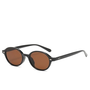 Lunettes de soleil ovales à monture intégrale anti-lumière bleue UV400 pour femmes, protection solaire rétro légère 2025 - Product Image 3