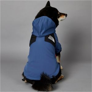 Chaqueta de Plumón para Perro Azul Denim Estilo Americano, Marca de Moda, Resistente al Viento y a la Lluvia, Talla Grande, para Invierno y Primavera, Impermeable Estilo <span class=keywords><strong>North</strong></span> <span class=keywords><strong>Face</strong></span> - Product Image 3