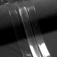 Haute élasticité imperméable coupe-vent clair 10mm élastique Tpu Mobilon bande pour sacs à dos couvertures extérieures vêtements pour animaux de compagnie bricolage artisanat