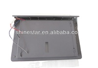 Boîtier antichoc en métal 18.5 "19" pouces entraîneur Bus rabattable affichage de signalisation du moniteur LCD