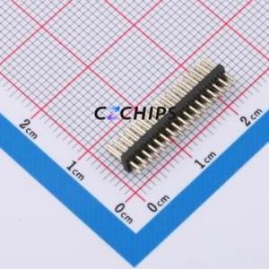 ZX-PZ1.27-2-17PZZ Pin Header Through hole Component (THT),P=1.27mm Connector 2x17P 1.27mm 1.27mm Pin Header - Product Image 1