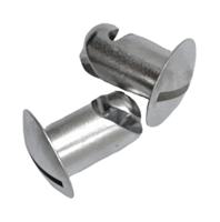 7/16 "Dzus Fastener - 0.500" Grip en aluminium noir quart de tour pour voitures de course