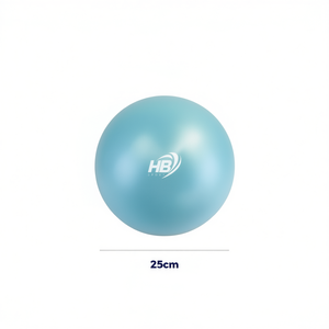Ballons de Pilates et de yoga givrés bleu clair de 25 cm - Product Image 1