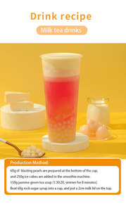 Korodoking — perles burburong popping boba pour thé, produit chaud et nouveau, perles <span class=keywords><strong>de</strong></span> tapca, 0.85kg - Product Image 6