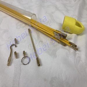 10 x <span class=keywords><strong>1</strong></span>米玻璃纤维推拉杆电缆杆套件，带灵活延长器/迷你眼/迷你挂钩和输送管 - Product Image 4