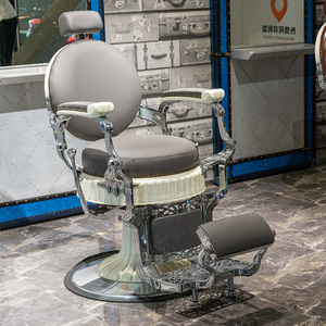เก้าอี้ตัดผมจินเฉิง เฟอร์นิเจอร์ร้านเสริมสวย เก้าอี้ตัดผมไฮดรอลิกแบบเอนได้ เก้าอี้ตัดผมชาย ราคาขายส่ง - Product Image 3