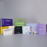 Kit de micro-infusion HA professionnel à marque privée 0,25 mm 0,5 mm, appareil de micro-aiguilletage pour la tête