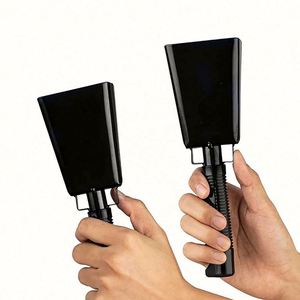 Cloche de supporter en fer de 10 pouces de haute qualité avec poignée, impression sérigraphique de logo personnalisé, pour faire du bruit - Product Image 3