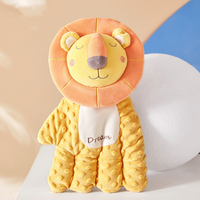 Jouet en peluche apaisant pour bébé unisexe, en stock, rempli de nanoparticules, poupée musicale électronique pour le sommeil nocturne des nourrissons