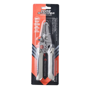 Multifunction Metric Wire Stripper & Crimping Pliers with Plastic Molded Handle for DIY Cable Stripping and Crimping <b>Hand</b> <b>Tools</b> - Product Image 1