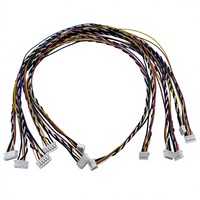 Boîtier de raccordement à sertir Micro-Latch Molex série 51065 personnalisé, pas de 2,00 mm, simple rangée, 5 circuits, pour faisceau de câbles naturels