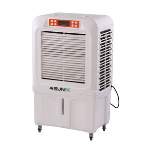 <span class=keywords><strong>Climatiseur</strong></span> évaporatif portatif de ventilateur de refroidissement par eau d'AC/DC 3-1 avec le ventilateur de batterie de la source d'énergie solaire 220v 12v 24v - Product Image 1