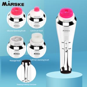 MARSKE Juego de Cepillos de Limpieza Facial de Silicona 4 en 1 Más Vendido, Kit de Belleza Facial Impermeable para Mujeres y Damas para Uso Doméstico - Product Image 2