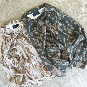 Custom Clothing Camouflage <b>Waffle</b> Knit Long Sleeve <b>Shirts</b> High Quality Drop Shoulder <b>Shirts</b> Thermal <b>Waffle</b> Knit Long Sleeve - Product Image 2