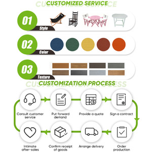 Sedia a <span class=keywords><strong>Dondolo</strong></span> in Legno di Pioppo Ecologica con Cuscino Spesso per Prendere il Sole, Soggiorno, Esterno, Facile Installazione - Product Image 6