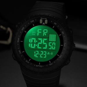 SANDA 6071 <span class=keywords><strong>2023</strong></span> nouvelle montre de sport pour hommes mouvement numérique calendrier <span class=keywords><strong>semaine</strong></span> chronomètre 3ATM étanche jeunesse mode cadran bande alarme - Product Image 6