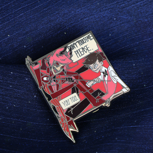 Kunshan krell ve áo Pin nhà sản xuất huy hiệu kim loại thủ công bán buôn xu Trâm biểu tượng tùy chỉnh men Pin mềm cứng men pins tùy chỉnh - Product Image 2