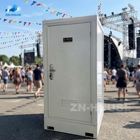 Maison conteneur préfabriquée économique avec douche, salle de bain, toilettes sanitaires, toilettes portables et WC mobile