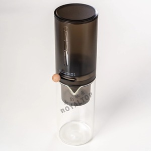 Mini cafetière portable à infusion froide tasse unique cafetière manuelle en verre à service unique <span class=keywords><strong>pour</strong></span> le camping et les voyages café glacé - Product Image 2