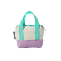 Sac fourre-tout décontracté en toile Huashanqi pour femme, mini sac à main imprimé lettres, grande capacité, tendance, pour étudiante, sac cadeau promotionnel