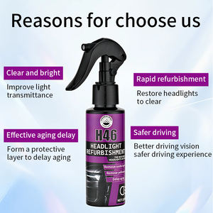 Fluido di restauro del faro automobilistico professionale per rimuovere le macchie e i prodotti per lucidatura automobilistica dello strato di ossido - Product Image 2