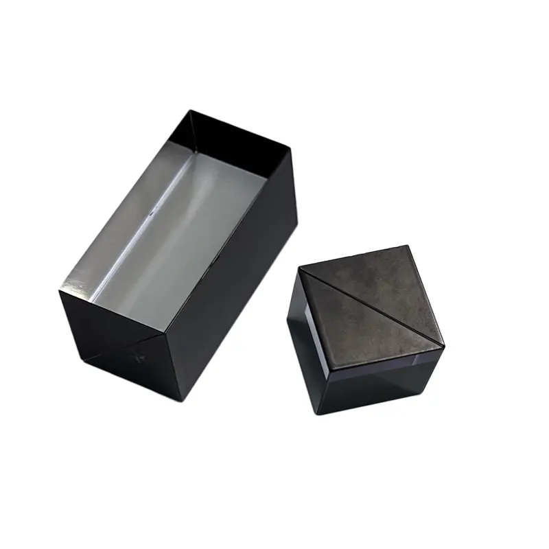 고정밀 결합기 프리즘 유리 광학 프리즘 사용자 정의 편광 빔 스플리터 큐브