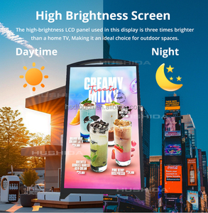 43inch Android Wifi LCD tầng Thương mại đứng kiosk Màn hình máy nghe nhạc lớn <span class=keywords><strong>AD</strong></span> thường vụ xách tay Áp phích kỹ thuật số cho cửa sổ - Product Image 4