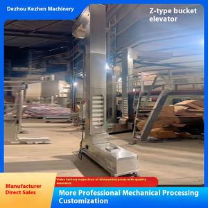 Neuer Zustand Z-Typ Schaufel aufzug Edelstahl <span class=keywords><strong>Vertical</strong></span> Feeder Kletter förderer für Lebensmittel pulver förderer Produkt - Product Image 4
