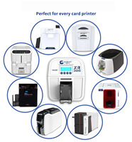 Kartu PVC Kosong Cr80 untuk Printer Kartu ID, Kartu Siswa, Kartu Kesejukaman, Kartu Kontrol Akses, Tahan Air, Dilaminasi, Pencetakan Kartu Karyawan