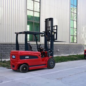 รถยก2ton 3.5Ton 4ล้อขับเคลื่อนด้วยมอเตอร์ไฟฟ้ารถยกภูมิประเทศแบบขรุขระ - Product Image 5