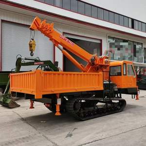 Mesin inti kolom dudukan atas truk tiper derek seluler hidrolik 10 Ton untuk pemuat traktor pemuat depan Skid Steer - Product Image 1