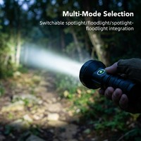 Lampe torche multi-LED rechargeable USB 3100LM, étanche IP67, faisceau réglable, télécommande, projecteur – Vente en gros pour distributeurs