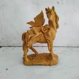 OEM Home Garden Decor Unique Miniature 3d Figure Statue Custom Resin Craft Beautiful Mystical Fairy And Unicorn Figurines