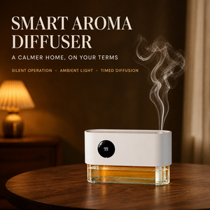 Nouvel <span class=keywords><strong>humidificateur</strong></span> ultrasonique intelligent électrique écologique en plastique, diffuseur d'arômes grande capacité pour usage domestique et extérieur, à poser sur table - Product Image 1