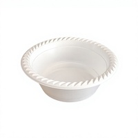 Bols jetables en plastique personnalisés, robustes, blancs, casher, pour les repas de Shabbat, biodégradables, sans BPA, avec couvercle