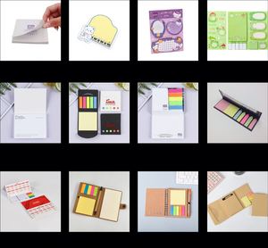 Blocs-notes autocollants personnalisés à faible MOQ, en forme de fruits mignons, en papier offset, format personnalisé - Product Image 5