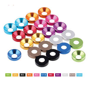 High Quality Anodized Color <b>Countersunk</b> <b>Washer</b> M2 <b>Countersunk</b> Head <b>Washer</b> Assortment M4 - Product Image 5