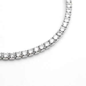 Pulsera de Tenis de Circonita Unisex de Moda al por Mayor de 1.5MM/1.75MM/2MM/2.5MM, Plata de Ley 925 - Product Image 2