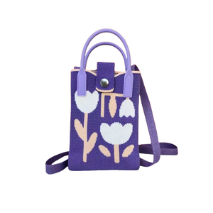 Nuevo modelo de bolsa para teléfono móvil-Bolsa Flyweave-Bolsa informal para <span class=keywords><strong>mujer</strong></span>-Portátil y versátil - Product Image 5