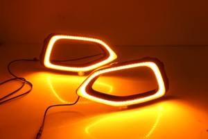 चीनी कारखाने सीधे बेचने नई डिजाइन कार भागों कोहरे दीपक मिलीग्राम एचएस 2019-के लिए डीआरएल दिन चलने प्रकाश का नेतृत्व किया 2021 mg एचएस कोहरे - Product Image 4