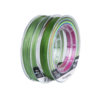 Ligne de pêche tressée en PE à 8 brins, haute résistance, durable, résistante à l'usure, super ligne pour lancer à longue distance en rivière et en lac