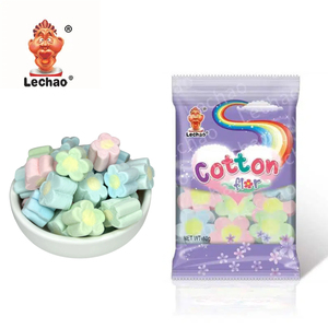 Algodón <span class=keywords><strong>de</strong></span> Azúcar Halal Personalizado con Forma <span class=keywords><strong>de</strong></span> Flor, <span class=keywords><strong>3</strong></span> Colores, Snack Infantil <span class=keywords><strong>de</strong></span> Malvavisco - Product Image 1