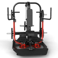 Machine à exercices articulée Pec Deck Fly, à charge libre, en acier, sécurisée, pour la musculation des pectoraux et des deltoïdes, usage commercial en salle de sport