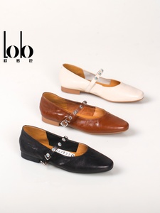 Ballerines tendance pour <span class=keywords><strong>femme</strong></span> Printemps 2026, confortables et antidérapantes, couleur unie, durables, à enfiler - Product Image 6