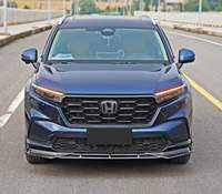 Kit carrosserie Honda CRV 2023-2026 en PP : Spoiler avant, diffuseur arrière, jupes latérales, persiennes de fenêtre, noir brillant, accessoires extérieurs