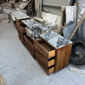 Элегантная Современная мраморная ванная комната Calacatta - Product Image 5